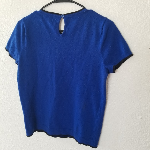 Short sleeve sweater top - Picture 6 of 8